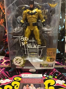 2025 SDCC McFarlane Show Exclusive Gold Batman Hush Gold Label Action SIGNED JSA - Bild 1 von 5