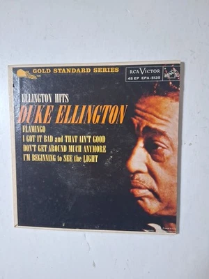 45 RPM Jazz EP Duke Ellington Ellington Hits RCA Victor VG Foto 1 de 4