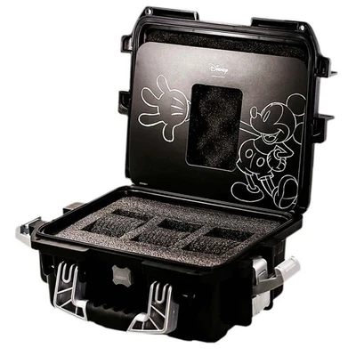 New Invicta Disney Mickey Mouse 3-Slot Collector's Limited Ed.  Dive Watch Case - Image 1 of 2