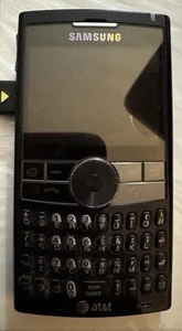 Samsung BlackJack 2 II - Black ( AT&T ) Rare Smartphone No Sim - Picture 1 of 4