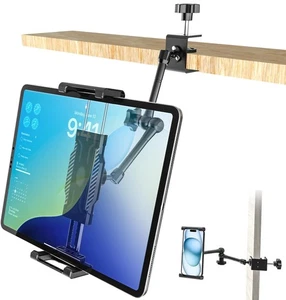 Support Tablette de Cuisine Réglable Multi-Angle Support iPad pour Bureau Tab... - Photo 1/8