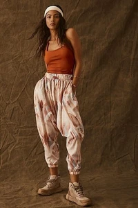 NWT Free People FP Movement All Strapped One Piece Jumpsuit Harem Pants Small - Picture 1 of 1