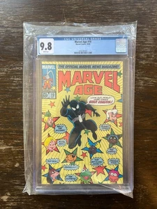 MARVEL AGE 19 CGC 9.8 BLACK COSTUME Venom Amazing Spider-Man Secret Wars 8 MINT - Bild 1 von 9