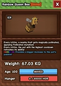 πΎ Titanic Queen Bee 1 Min Cooldown π¨βπΎ  GAG | Fast Delivery π - Picture 1 of 2