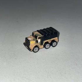 Micro Machines 1988 Galoob Military Camo Army Cargo Truck