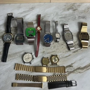 Timex , Cronical Arm, Vivani,sprifu & John Deer Vintage Watches For Parts  - Picture 1 of 22