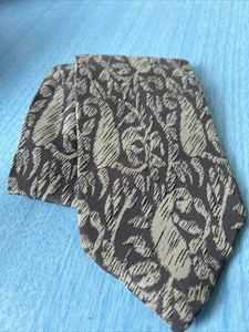GIORGIO ARMANI designer silk Tie Grey - Picture 1 of 3