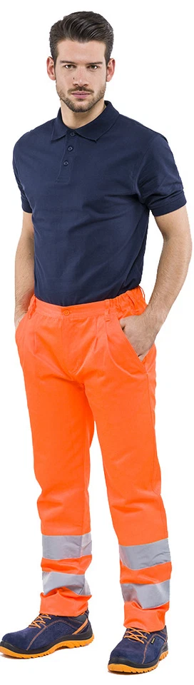 PANTALONE ALTA VISIBILITÀ Col. Arancio fluo Mis. XL - Immagine 1 di 1
