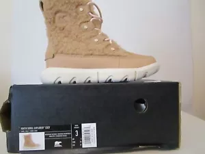 Stivali invernali Sorel Explorer comodi bambina bambini impermeabili canoa/gesso taglia 3 - Foto 1 di 6
