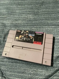 BATMAN RETURNS 1991 SNES SUPER NINTENDO AUTHENTIC TESTED - Picture 1 of 6