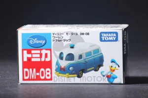 Takara Tomy Tomica DM-08 DISNEY MOTORS Donald Duck Mini Diecast Microbus Car - Picture 1 of 3