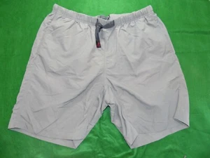 Gramicci Nylon Elastic Waist Shorts Hiking Climbing Md.Gray Men's Size XL 36/38 - Picture 1 of 14