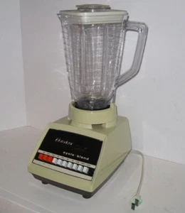 Vintage Oster Galaxie Cycle-Blend 10-Speed Blender Carafe MCM Retro 1970s - Picture 1 of 7