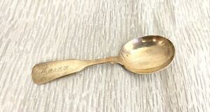 International Sterling 1810 Small Round Spoon 4-3/8", w/Engraved Name