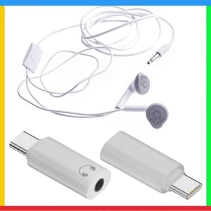 USB C To 3.5mm Jack Audio AUX Cable Adapter USB C Headphones AUX Audio Converter - Zdjęcie 1 z 27