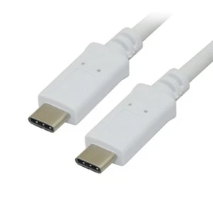 USB 3.1 Type C Male Connector to Type C Male Charge Cable for Macbook Chromebook - Picture 1 of 6