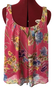SPENSE PLEAT TOP,SLEEVELESS FLORAL,LINED,ZIP CLOSURE,SIZE XL MULTICOLOR.-254 - Picture 1 of 5