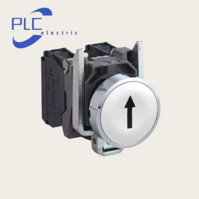 Nuevo Con Caja Schneider XB4BA3341 Ø22 Botón Blanco - Reinicio Cabeza Plana - 1NO Foto 1 de 3