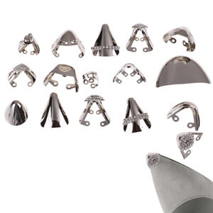 1Pair Metal Shoes Toe Protection Shoe Decorations High Heels Repair Accessor~m'