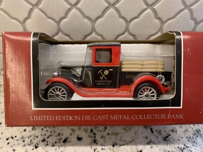 1928 Chevrolet Clementine Mining Co. Die Cast Metal  Bank - Image 1 of 4