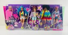 Barbie Extra Exclusive 5 Doll Set Includes 6 Pets & 70 Styling Pieces - New