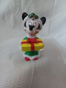 Disney Minnie Mouse Christmas Salt Shaker, 4" high - Picture 1 of 4