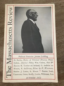 The Massachuusetts Review Summer 1972 A Quarterly Vol XIII No 3 - Foto 1 di 6