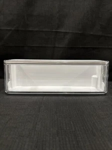 LG Kenmore Elite Refrigerator 795.74023.411 Door Bin Clear & Stainless MAN622493 - Picture 1 of 12
