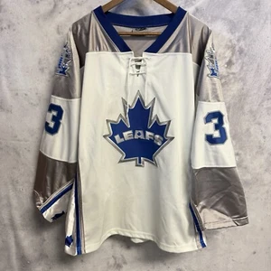 Vintage OT Sports Leafs Jersey 2002 Inaugural Season Swanberg Medium White - Picture 1 of 15