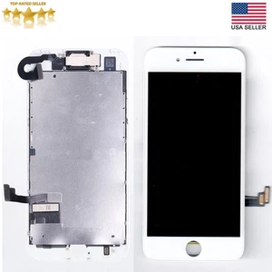 For iPhone 7 Plus Screen Replacement LCD Shield Plate Front Camera Ear Speaker - Bild 1 von 3