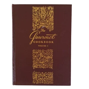 The Gourmet Cookbook 1957 Volume I Hardcover Tenth Printing By Gourmet Inc. - Imagen 1 de 11