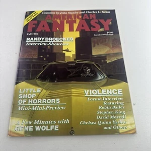 FALL 1986 AMERICAN FANTASY magazine (UNREAD) - RANDY BROECKER - Picture 1 of 3