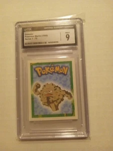 Graveler Pokemon Merlin (1998) Series 1 - #75 Graded CGC 9 - Picture 1 of 2