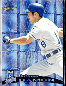 1999 PACIFIC PRISM HOLOGRAPHIC MIRROR PARALLEL BLANK SERIAL #70 JOHNNY DAMON /5 - Bild 1 von 2
