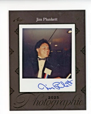 2025 Leaf Photographic 1/1 Polaroid Jim Plunkett - Raiders - 2-X Super Bowl Estado perfeito - Imagem 1 de 2
