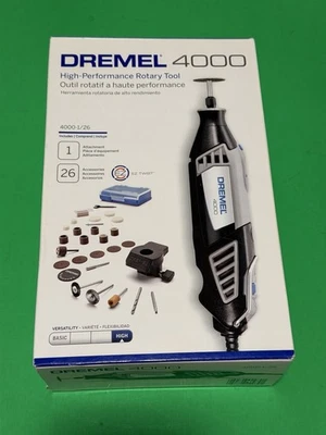Kit de herramientas rotativas de velocidad variable Dremel 4000-1/26 nuevo Foto 1 de 4