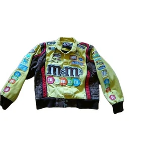 Children’s Kyle Busch M&Ms NASCAR Chase Authentics Medium Racing Jacket / Coat - Bild 1 von 9