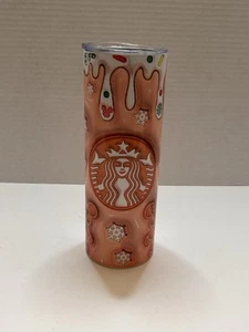 Starbucks Walt Disney Mickey Mouse, Minnie Mouse Gingerbread Tumbler - Picture 1 of 5