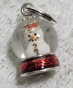 Brighton Holiday muñeco de nieve globo encanto/pendiente JC6903 - Imagen 1 de 6