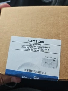 Johnson Controls T-4756 Pneumatic Heating-Cooling Thermostat - Picture 1 of 6