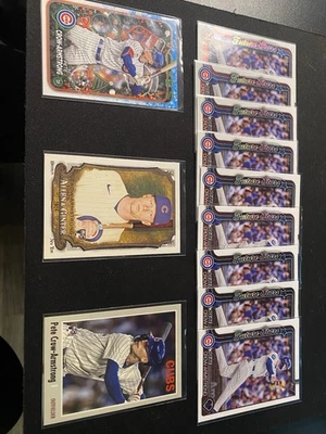 Pete Crow-Armstrong Rookie Card Lot Chicago Cubs. Topps, Archives, Allen&Ginter - Image 1 of 4
