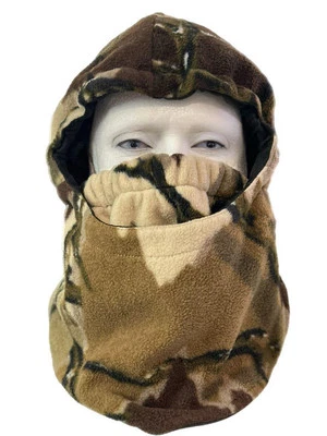 Fleece Camo Balaclava Men’s Winter Hunting Sport Fishing Outdoors  Mask Skiing - Image 1 of 4