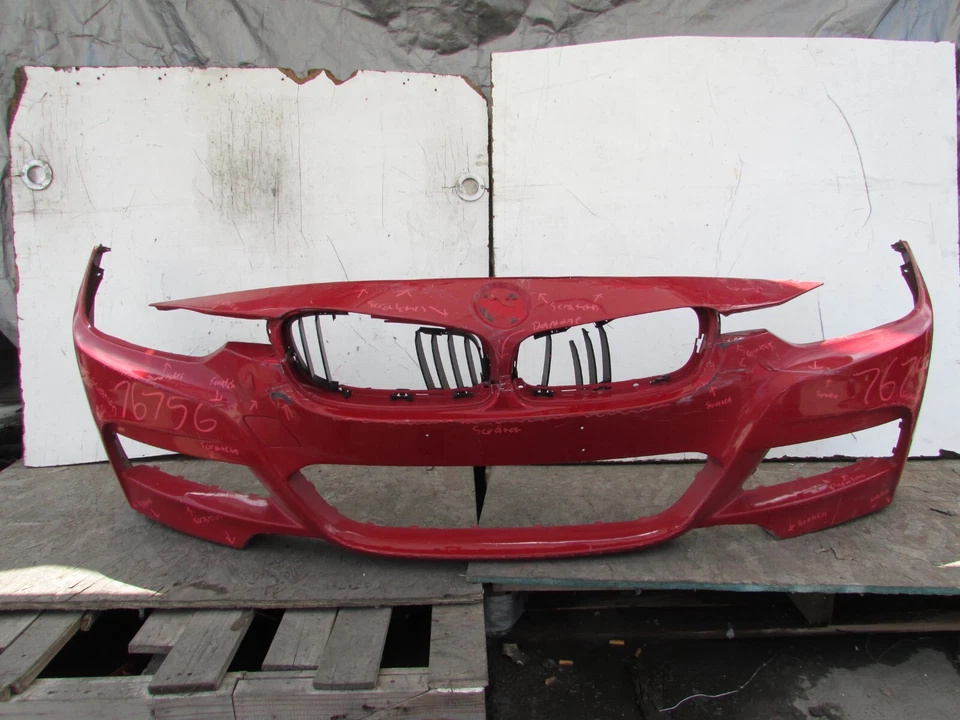 2012-2013-2014-2015-2016-2017-2018 BMW F30 F31 FRONT BUMPER COVER M SPORT OEM - Image 1 of 4