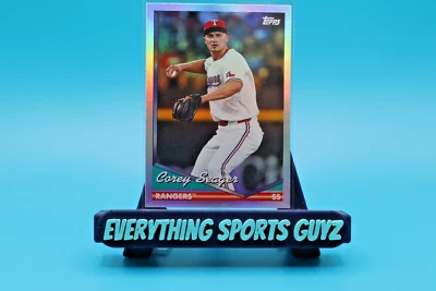 2024 Topps Archives Baseball - #263 Corey Seager Rainbow Foil #113/199 - Image 1 of 2
