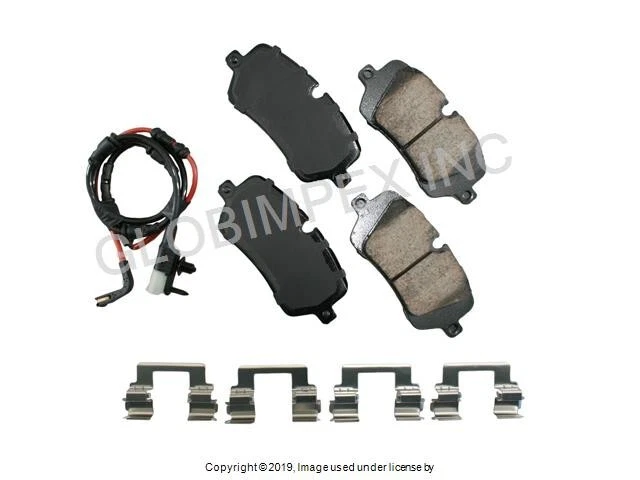 LAND ROVER (2018-2022) Juego Pastillas Freno TRASERAS AKEBONO EURO + 1 AÑO DE GARANTÍA Foto 1 de 1