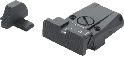 LPA Sig Sauer - P220 Thru P228, P320 - Black Target Adjustable Sight Set