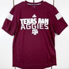 Adidas Texas A&M Aggies Womens Short Sleeve Climalite Athletic Shirt Size Medium