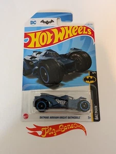 Hot Wheels 2024 Batman Arkham Knight Batmobile Q Case Blue - Picture 1 of 6