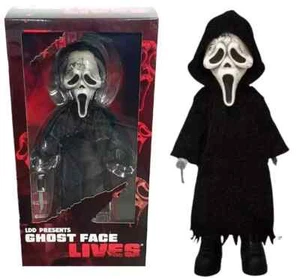 MUÑECA MEZCO LIVING DEAD GRITA CARA FANTASMA (EDICIÓN ZOMBIE) FIGURA 10" NUEVA - Imagen 1 de 3