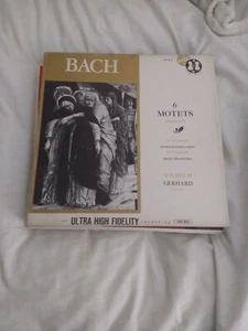 Bach 6 Motets (Complete) Wilhelm Gerhard Vox Vux 2010 2 lp BOX USA 60's - Picture 1 of 1